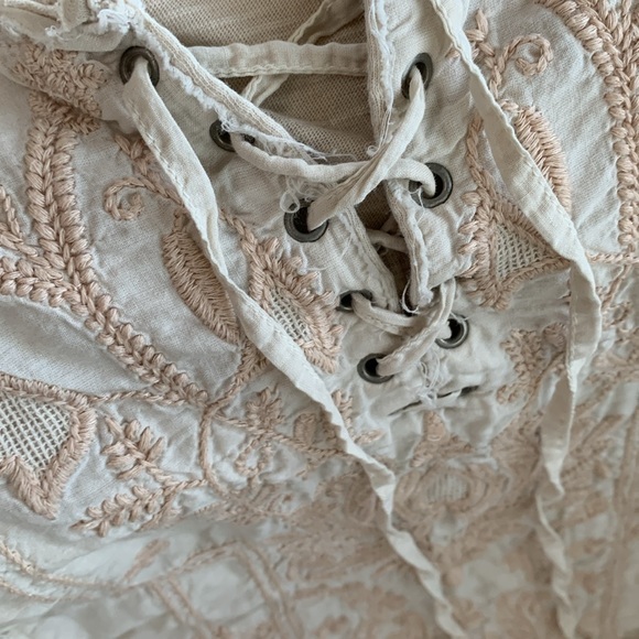 Free People vintage top, long sleeves, beige/off white - Picture 5 of 5